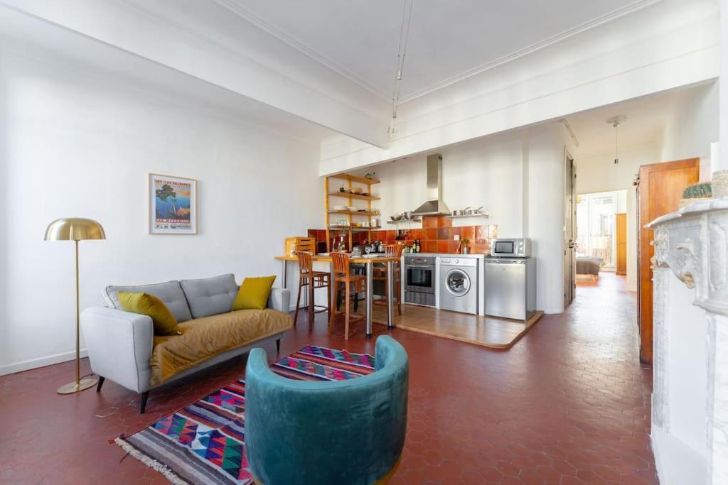 Superbe Appart, Central, Petit Balcon & Vue Place 마르세유 외부 사진